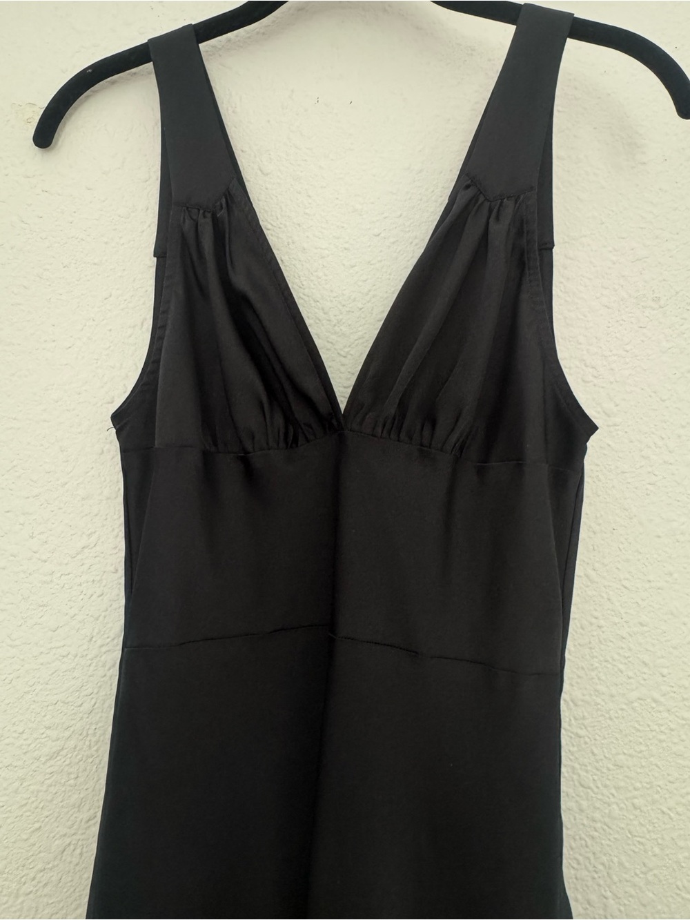 WeWoreWhat Ruched Cup Slip Maxi Dress in Black - Picture 5 of 9